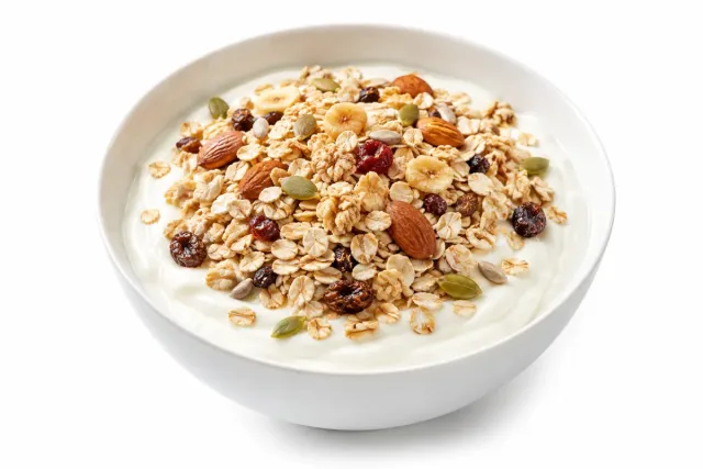 Yogur con muesli